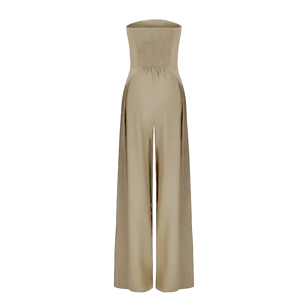 Alessia™ | Elegante Lange Jumpsuit zonder Schouderbandjes