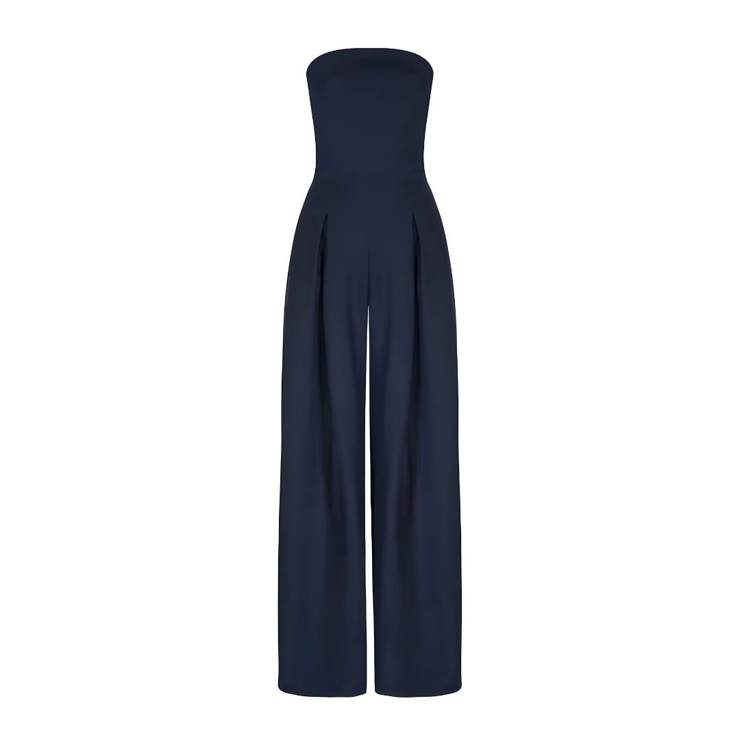 Alessia™ | Elegante Lange Jumpsuit zonder Schouderbandjes
