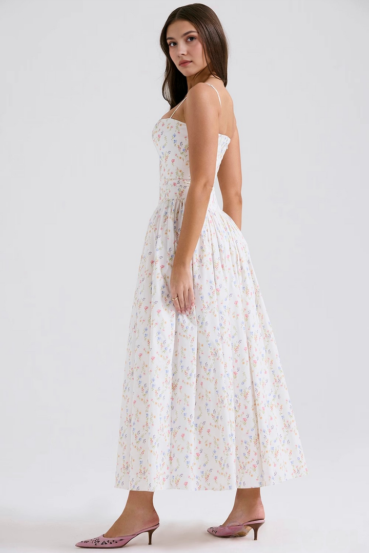 VIOLETTA - Posy Midi Jurk