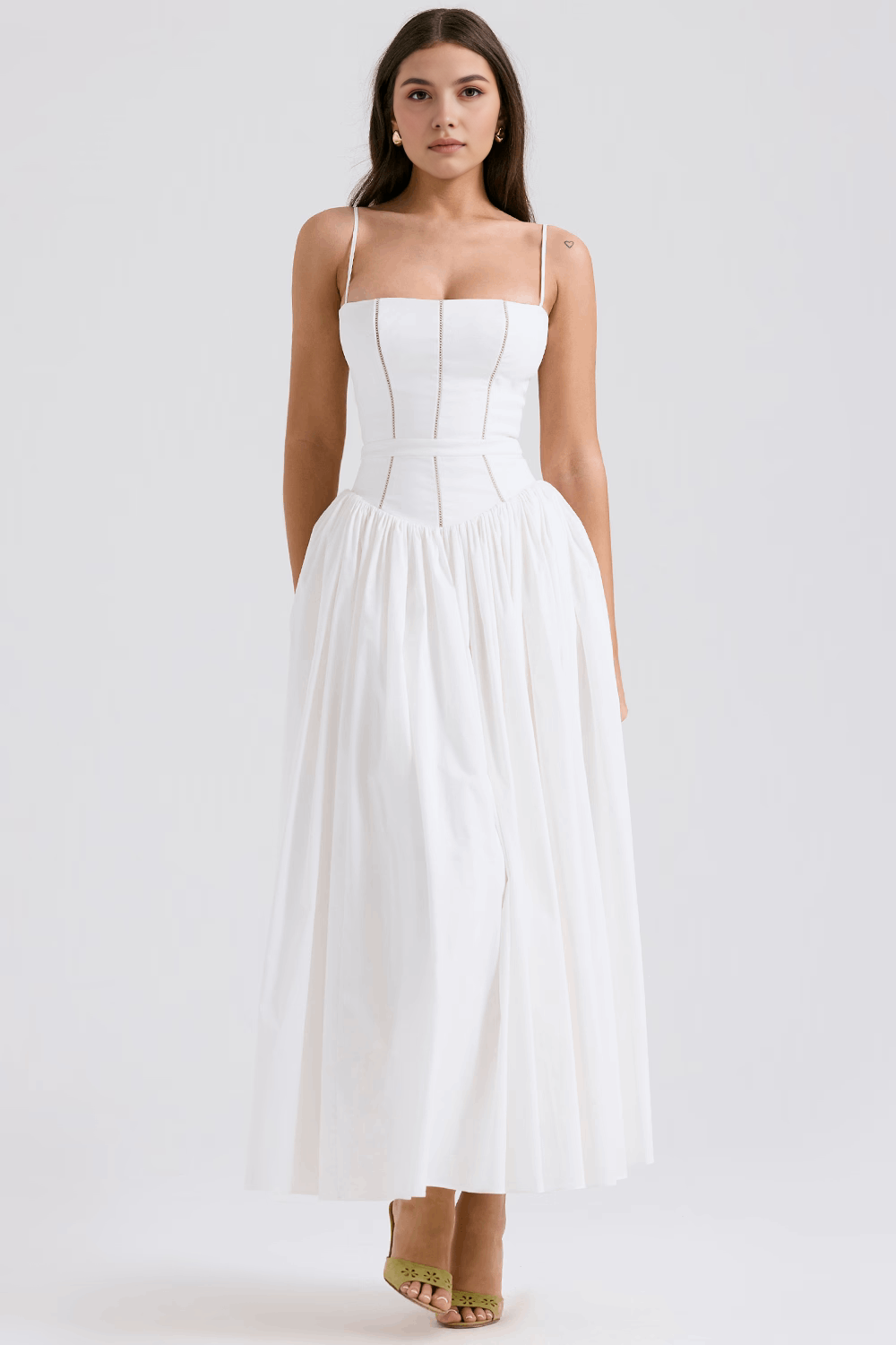 VIOLETTA - Posy Midi Jurk