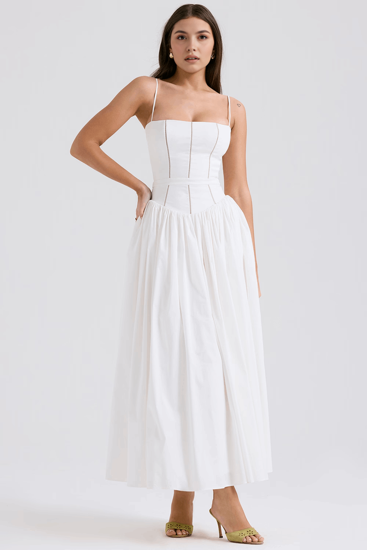 VIOLETTA - Posy Midi Jurk