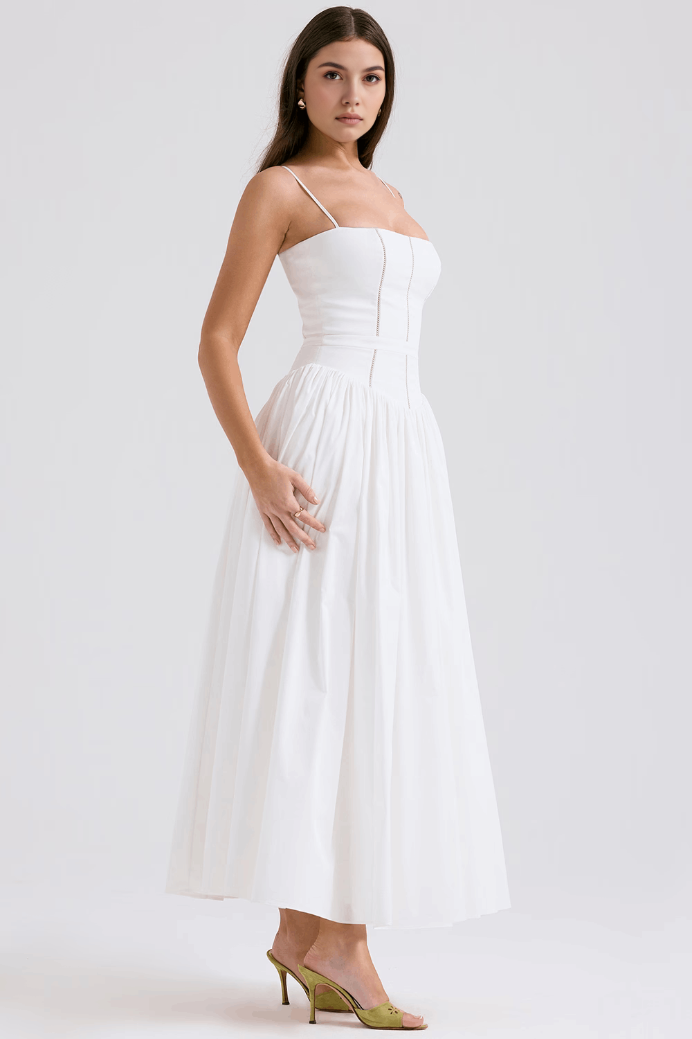 VIOLETTA - Posy Midi Jurk