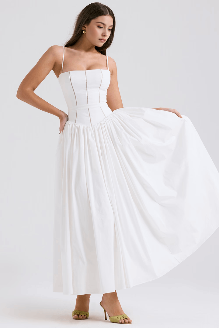VIOLETTA - Posy Midi Jurk