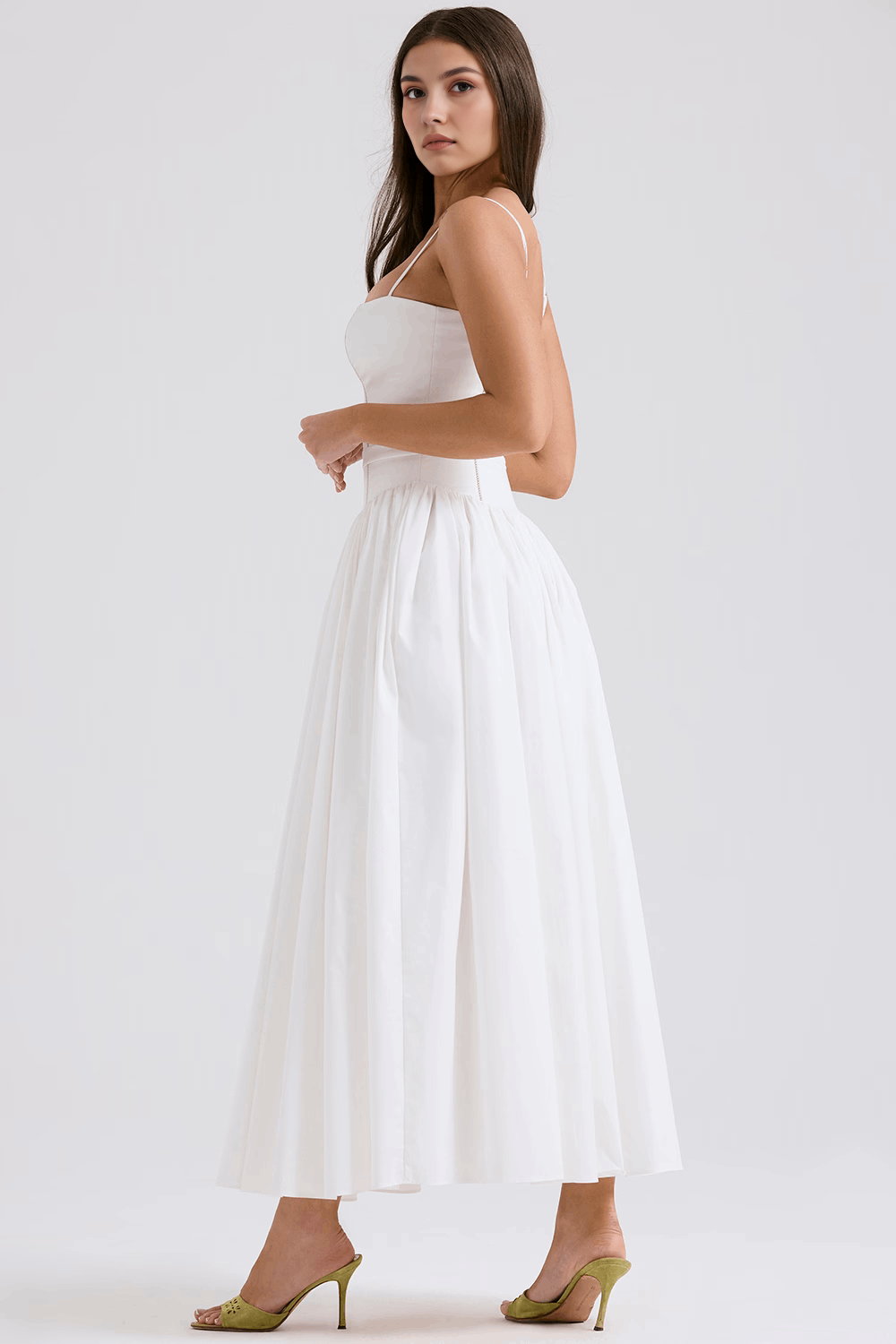 VIOLETTA - Posy Midi Jurk