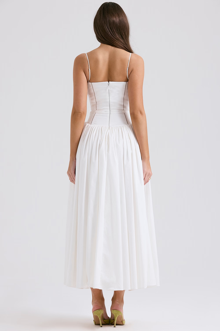 VIOLETTA - Posy Midi Jurk