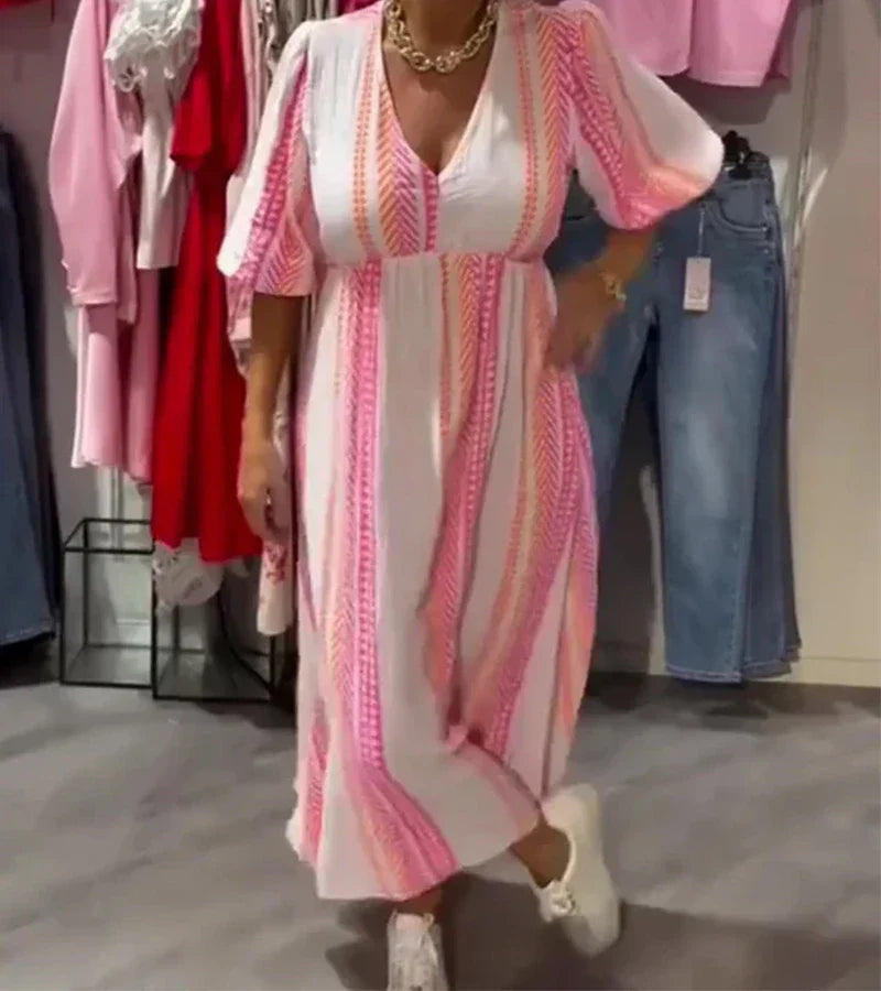 Mira™ | Jurk met een Mooie Print