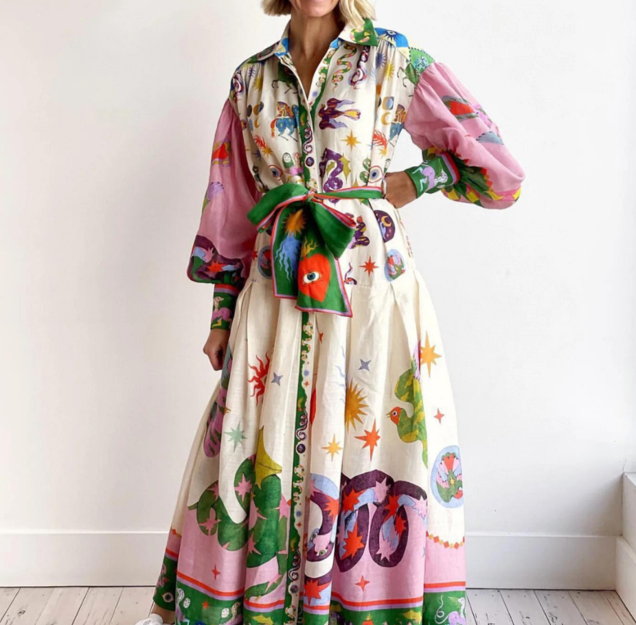 Claudia™ | Lange Jurk