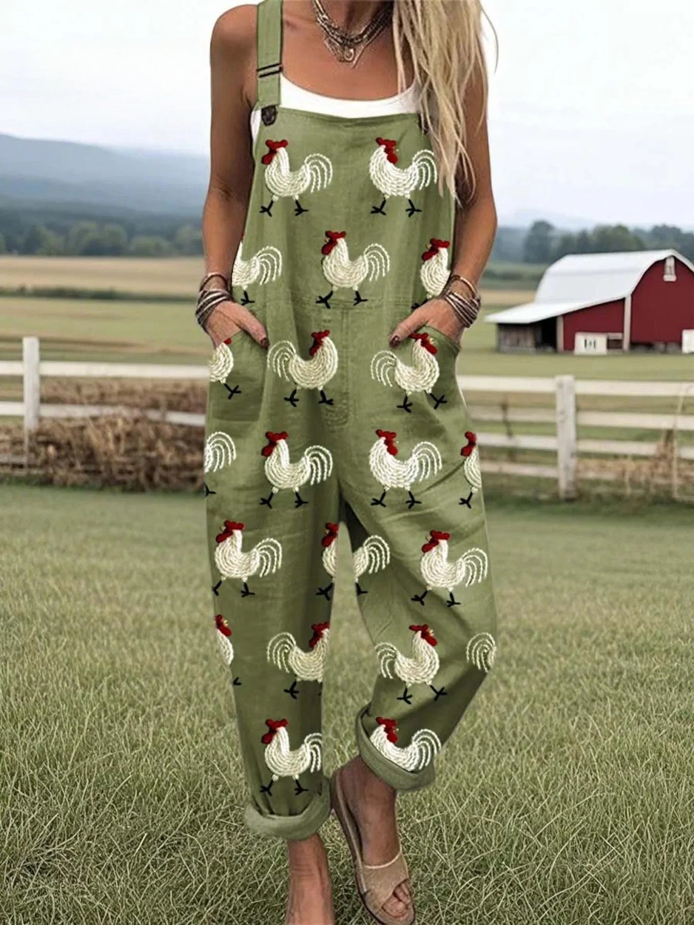 Dames vintage bloemen jumpsuit - moeiteloze stijl en comfort voor de hele dag