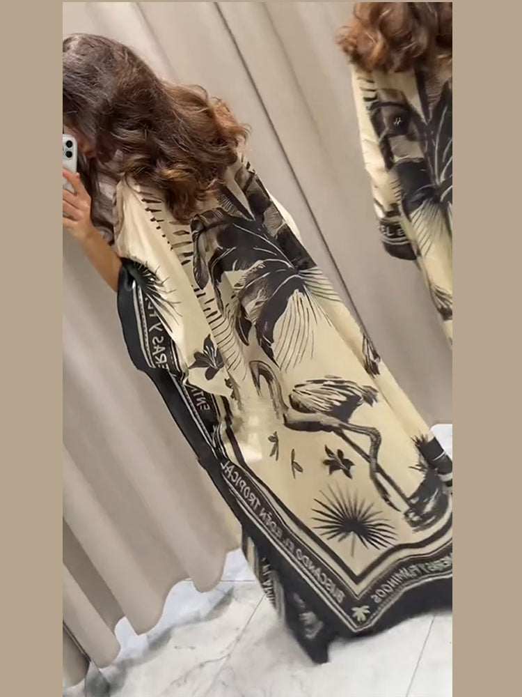 Aimee™ | Lange Jurken voor Dames met Print