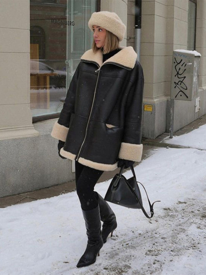 Lisa - Warm Bontmantel