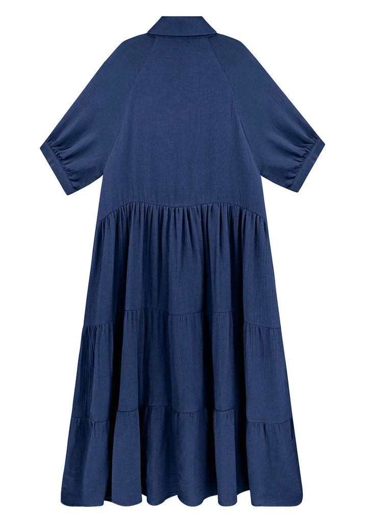 Klara - Midi-jurk met zakken