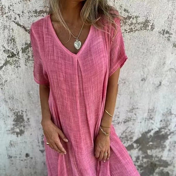 Naia™ | V-hals jurk