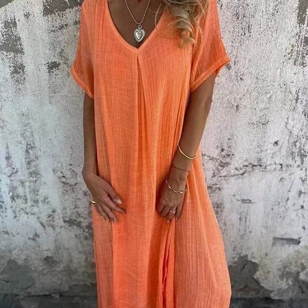 Naia™ | V-hals jurk
