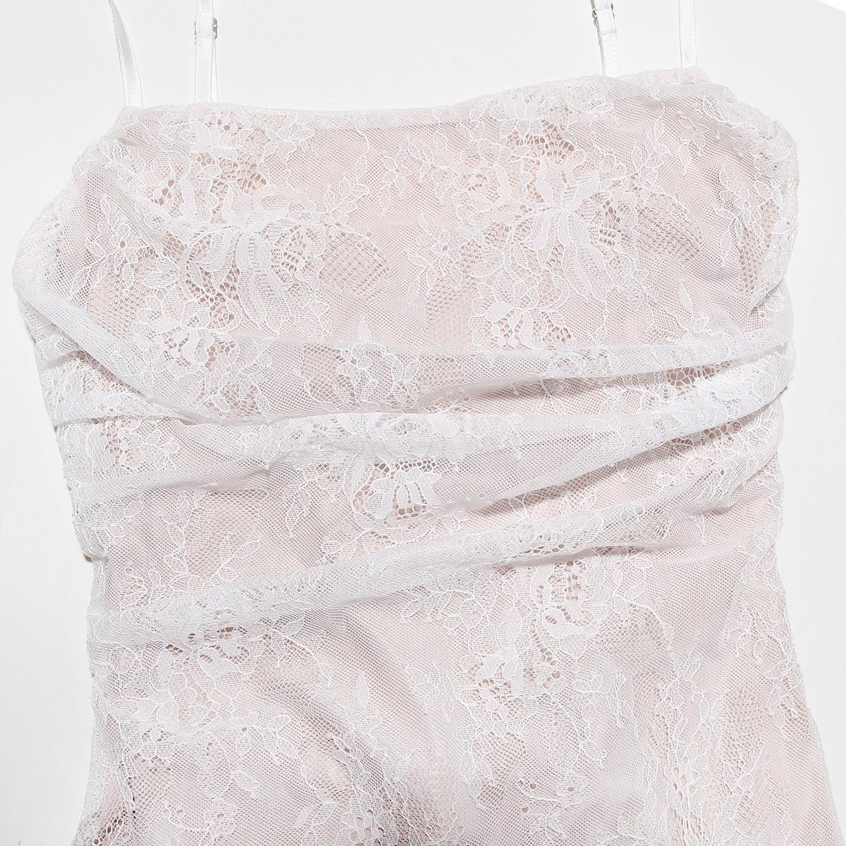 CELESTE - Spitzen Maxi Jurk