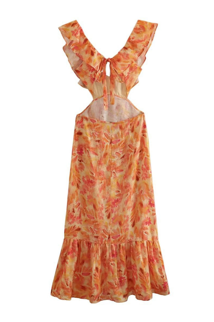 Azaria™ | Bloemenjurk met Ruffles