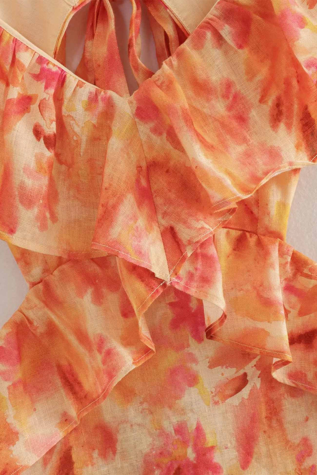 Azaria™ | Bloemenjurk met Ruffles