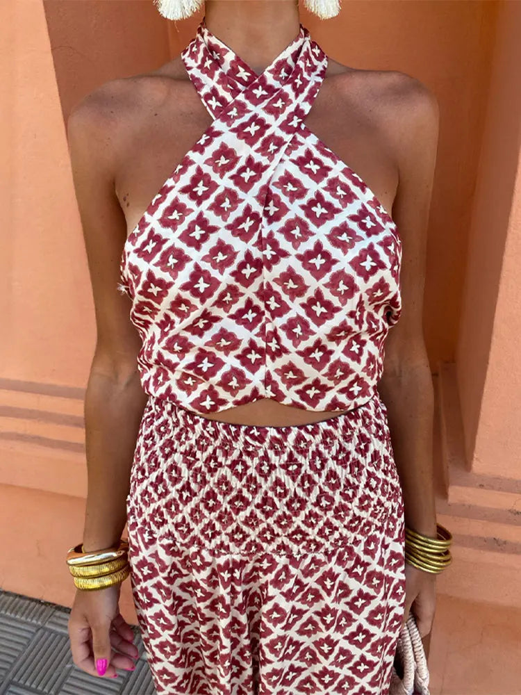 Mickay - Elegante, geraffineerde Midi-jurk met off-shoulder