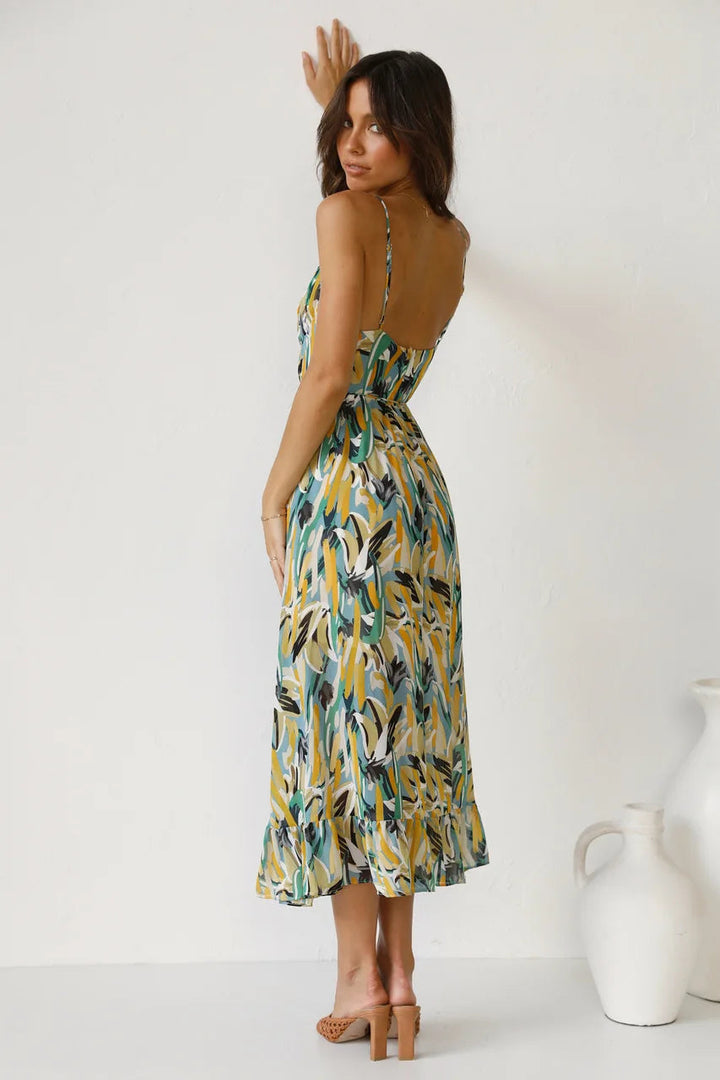 GABRIELLA™ | Zomerse Geprinte Jurk met Fris Comfort en Zonnige Stijl voor Jouw Ontspanning Dagen