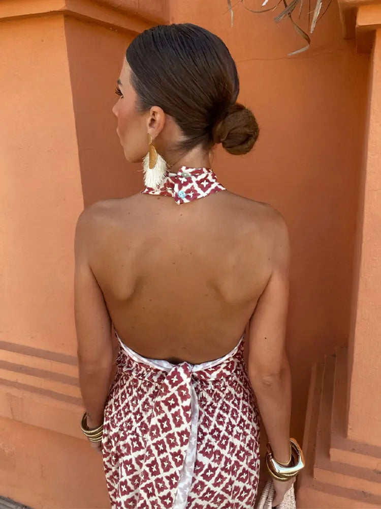 Mickay - Elegante, geraffineerde Midi-jurk met off-shoulder