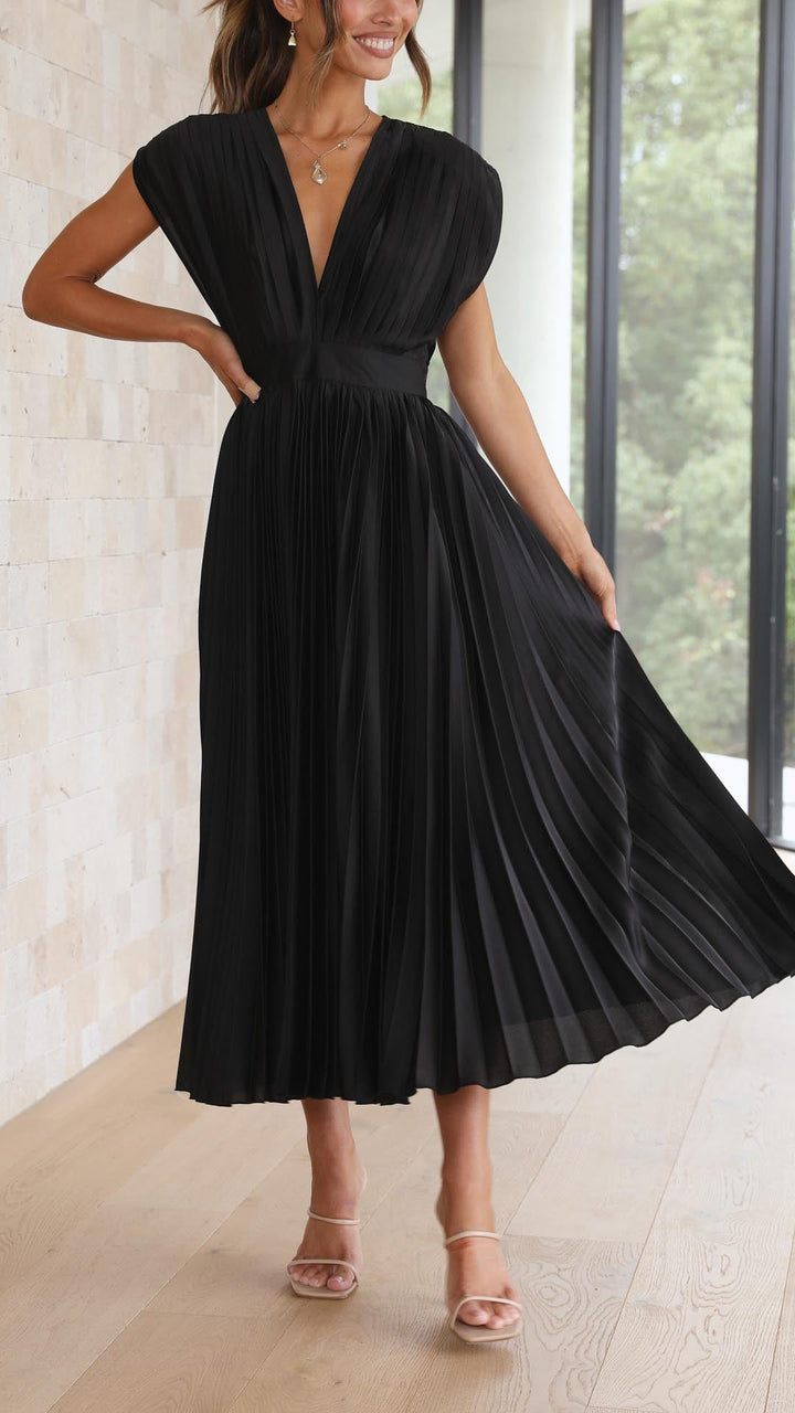 Alexis™ | Elegante Plissé Jurk