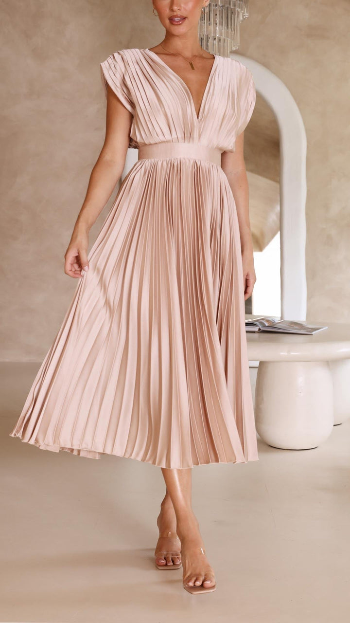 Alexis™ | Elegante Plissé Jurk
