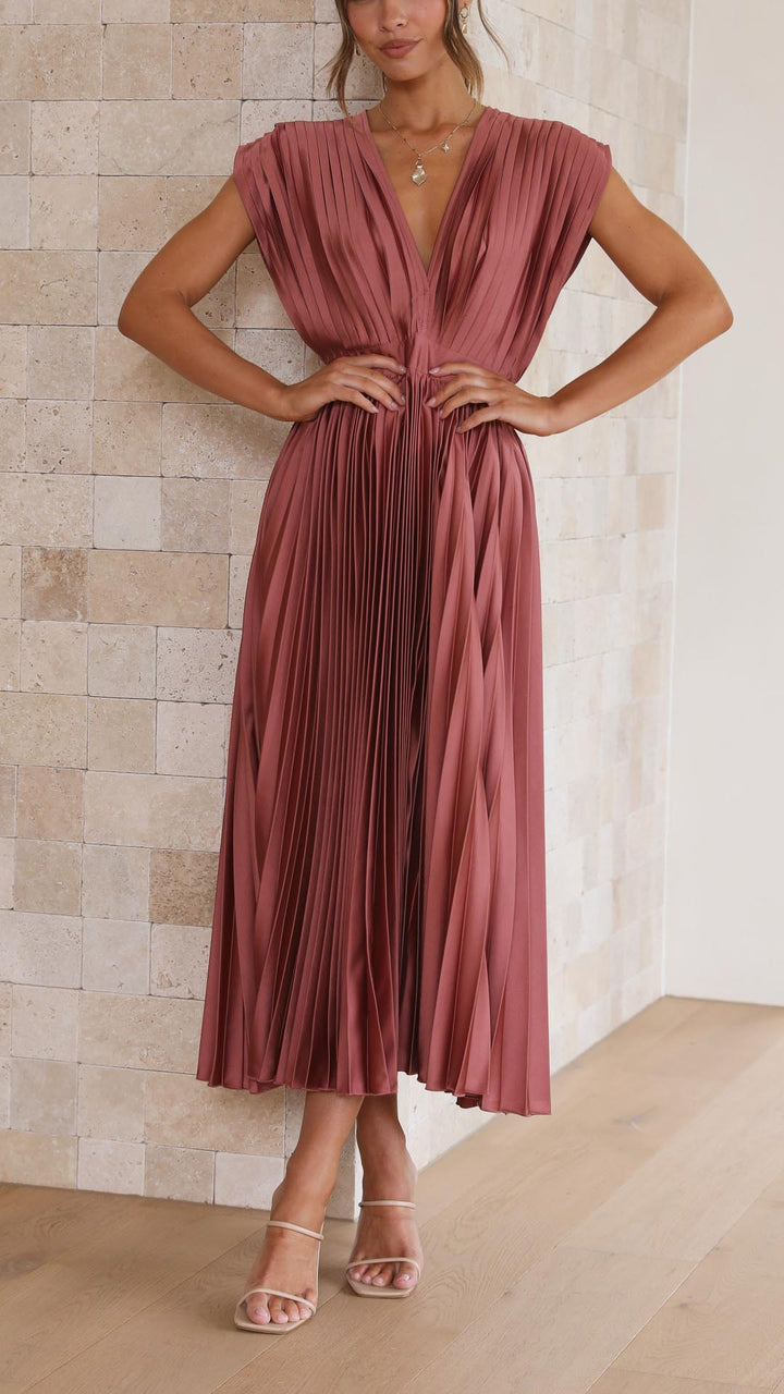 Alexis™ | Elegante Plissé Jurk