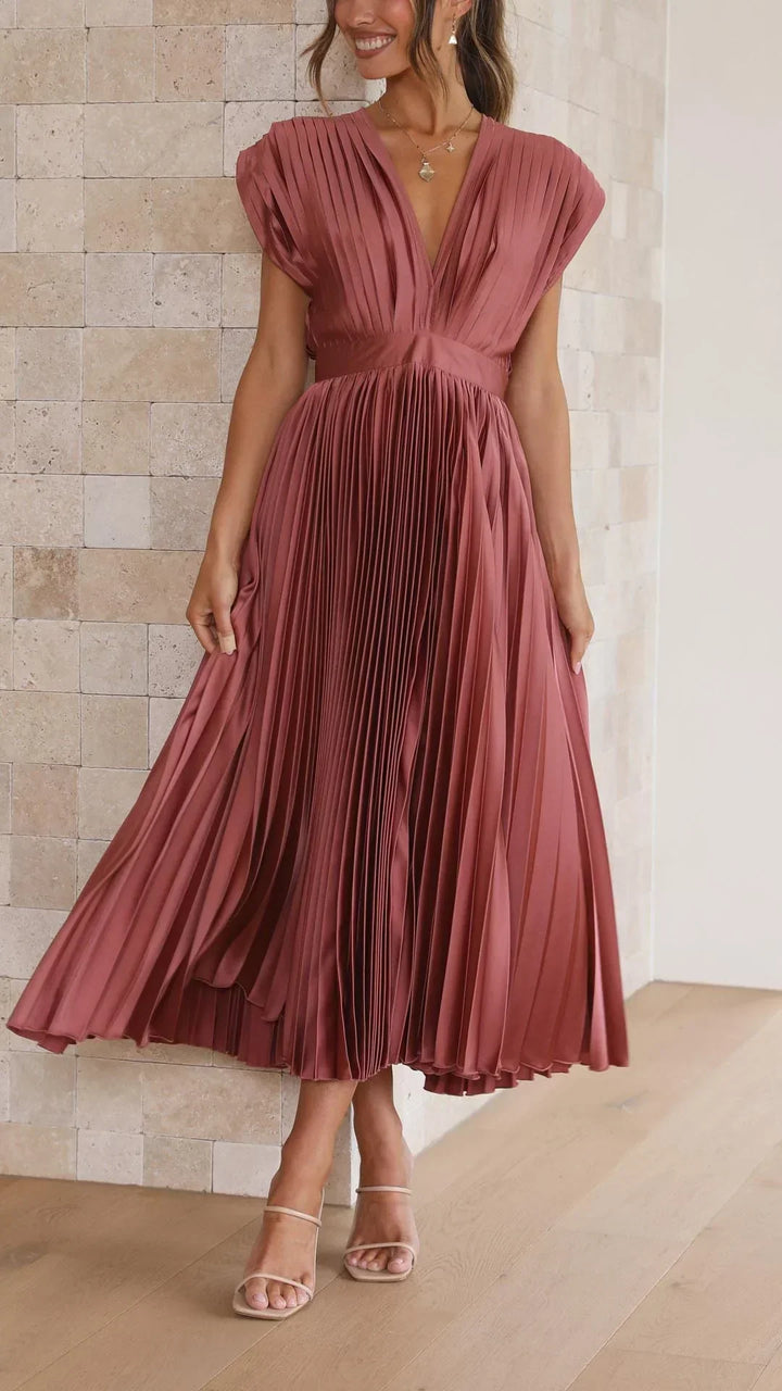 Alexis™ | Elegante Plissé Jurk