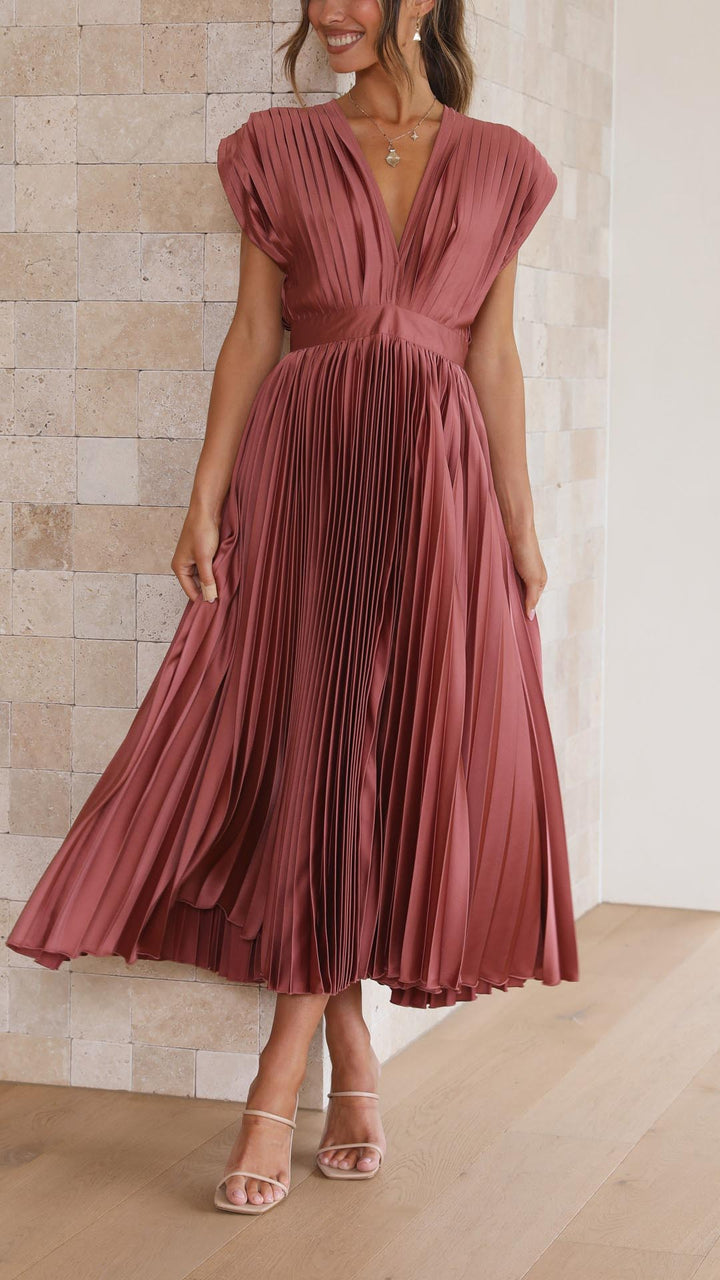 Alexis™ | Elegante Plissé Jurk