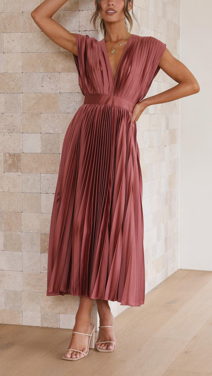 Alexis™ | Elegante Plissé Jurk