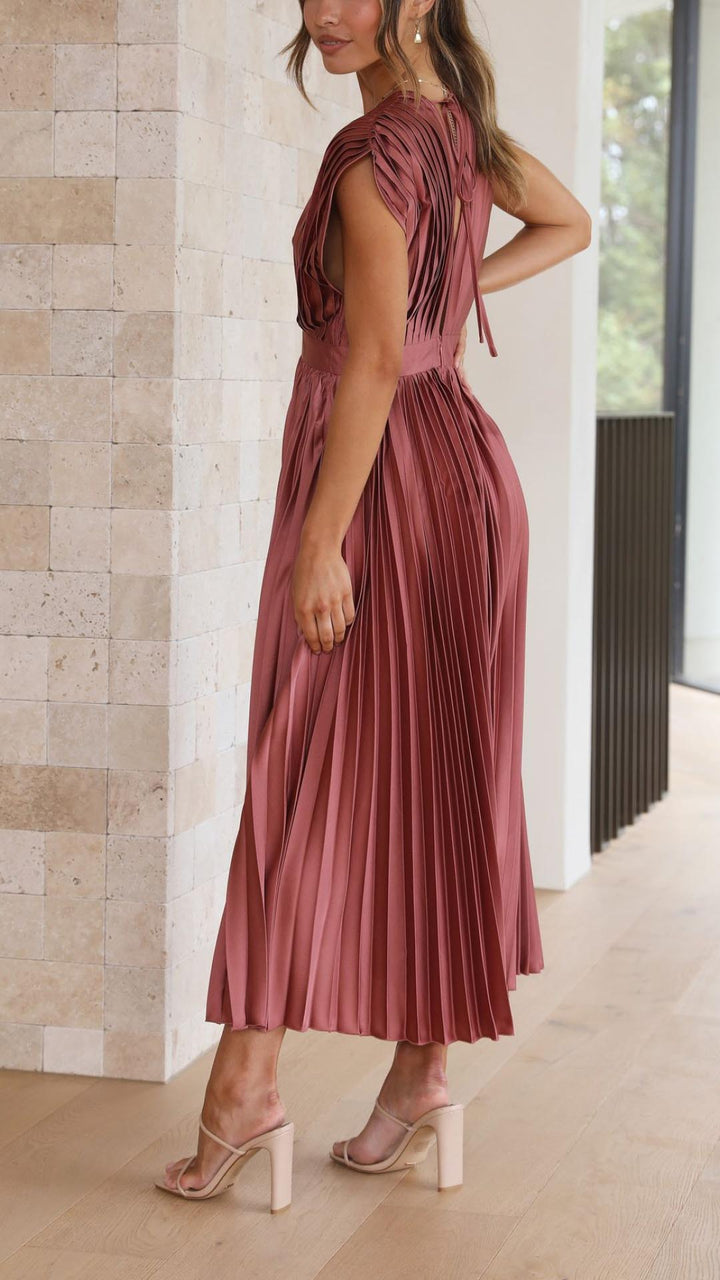 Alexis™ | Elegante Plissé Jurk