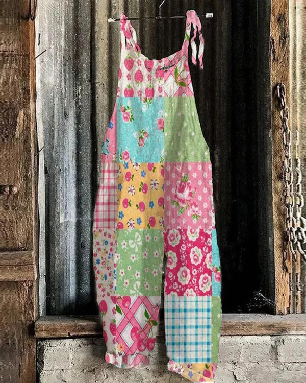Bohemian Bloemen Overall - Moeiteloos Stijl voor Vrouwen, Comfort de Hele Dag