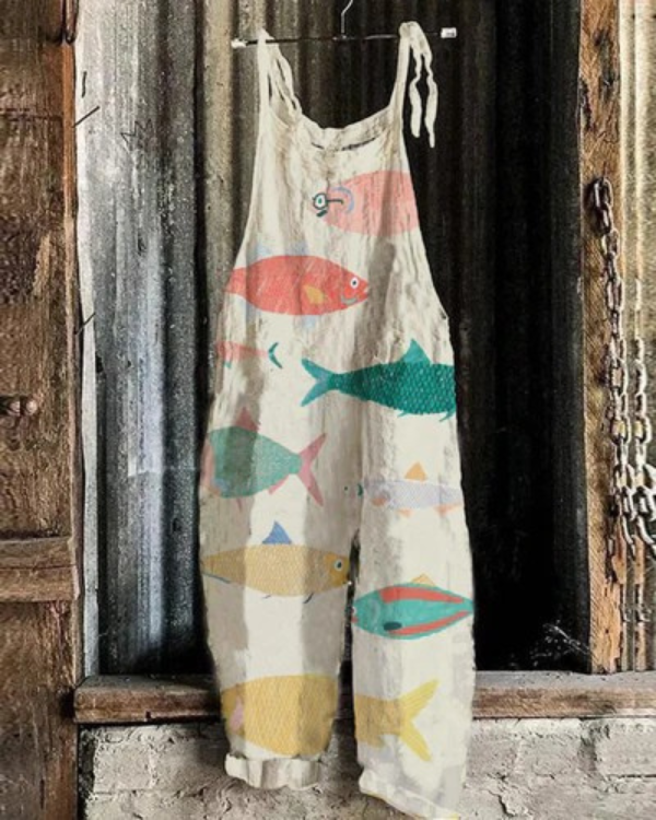 Tuta Vintage Multicolore - Stijl Zonder Inspanning en Comfortabele Pasvorm
