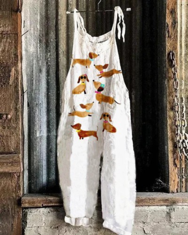 Vintage Bloemen Jumpsuit - Elegante Comfort voor Vrouwen, Perfect voor Elke Gelegenheid