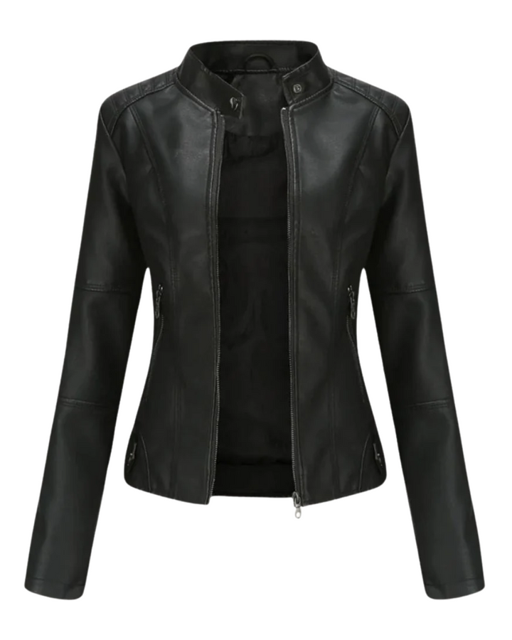 Emma™ | Elegante Leren Jas