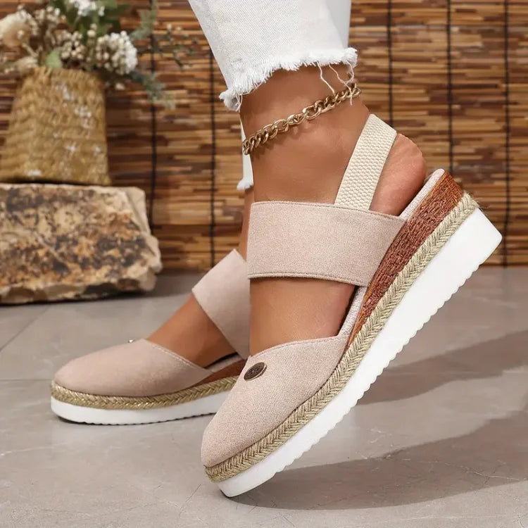 Antonia | Orthopedische Sandalen met Plateau, Ademend en Comfortabel
