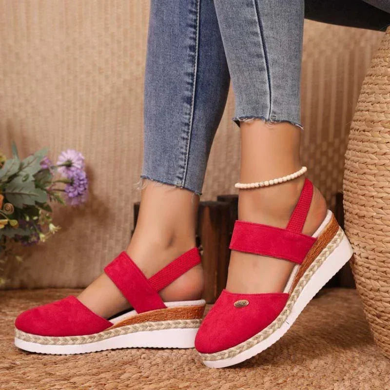 Antonia | Orthopedische Sandalen met Plateau, Ademend en Comfortabel