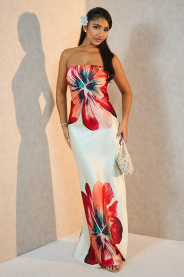 Saima™ | Strapless Zomerjurk