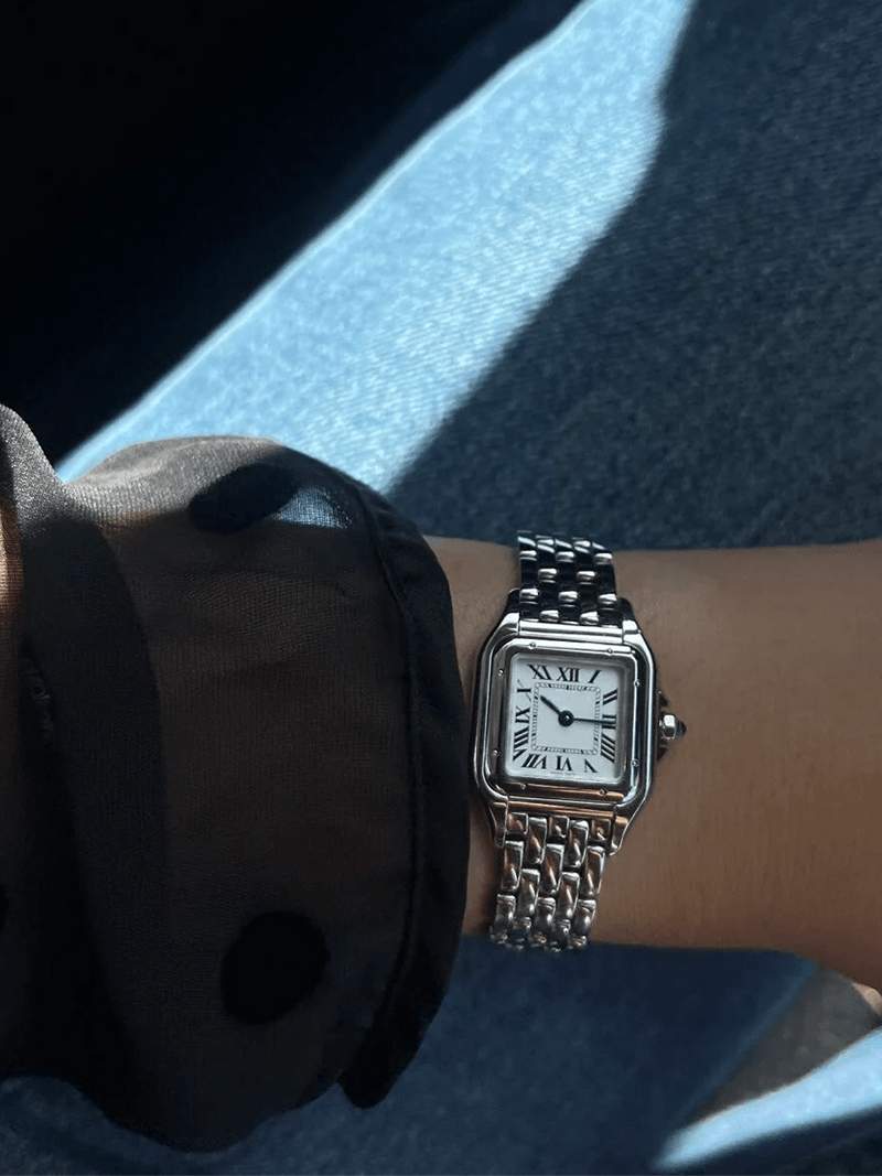 Aaliyah - Hoogwaardige vierkante quartzhorloge