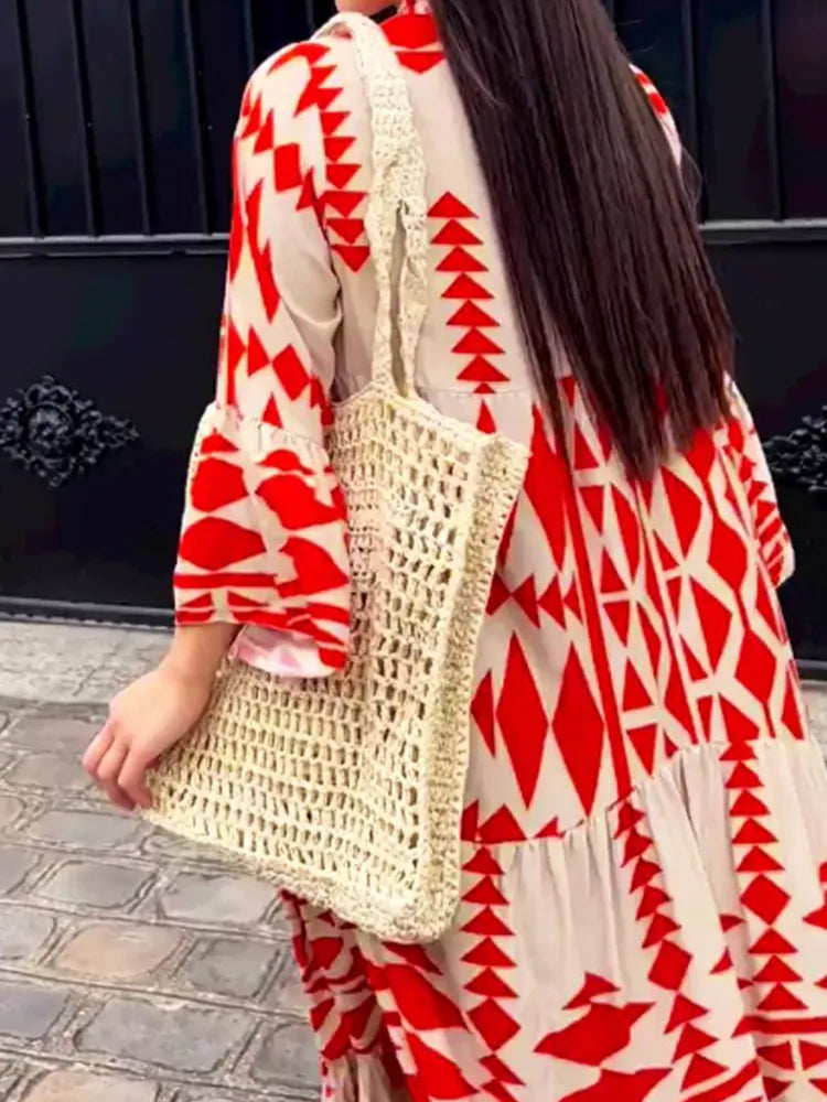Sienna - Elegante casual overhemd jurk