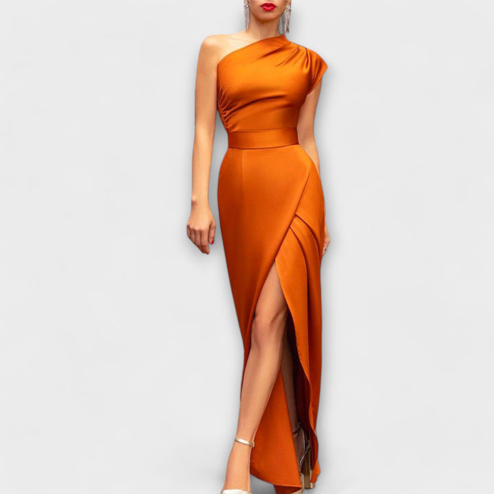 Axa - Elegante asymmetrische avondjurk