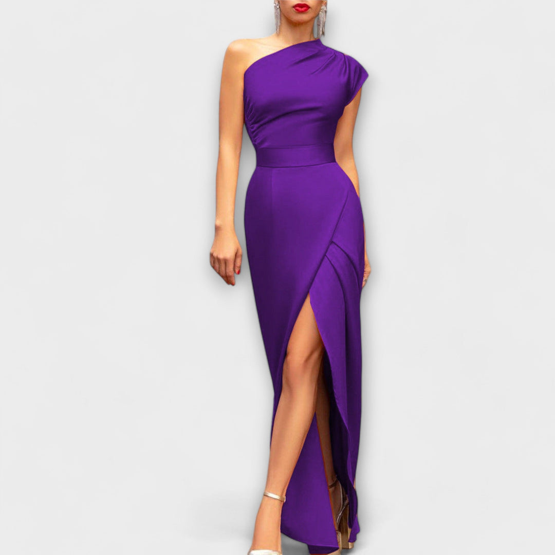 Axa - Elegante asymmetrische avondjurk