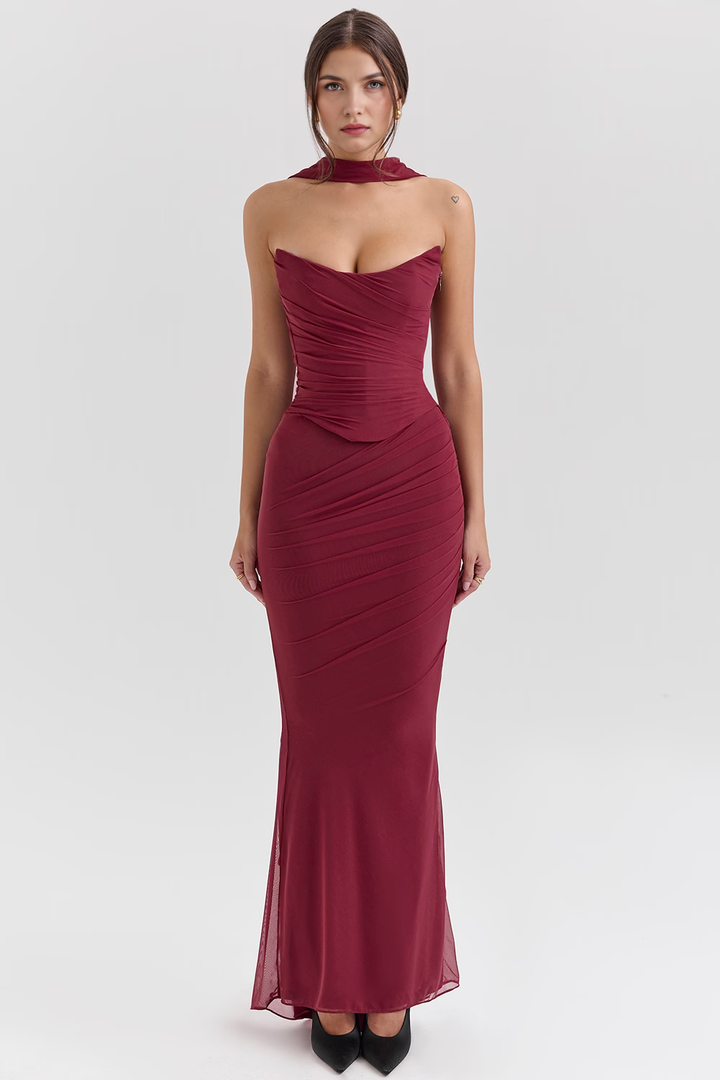 SERAPHINA - Mesh-Corsage