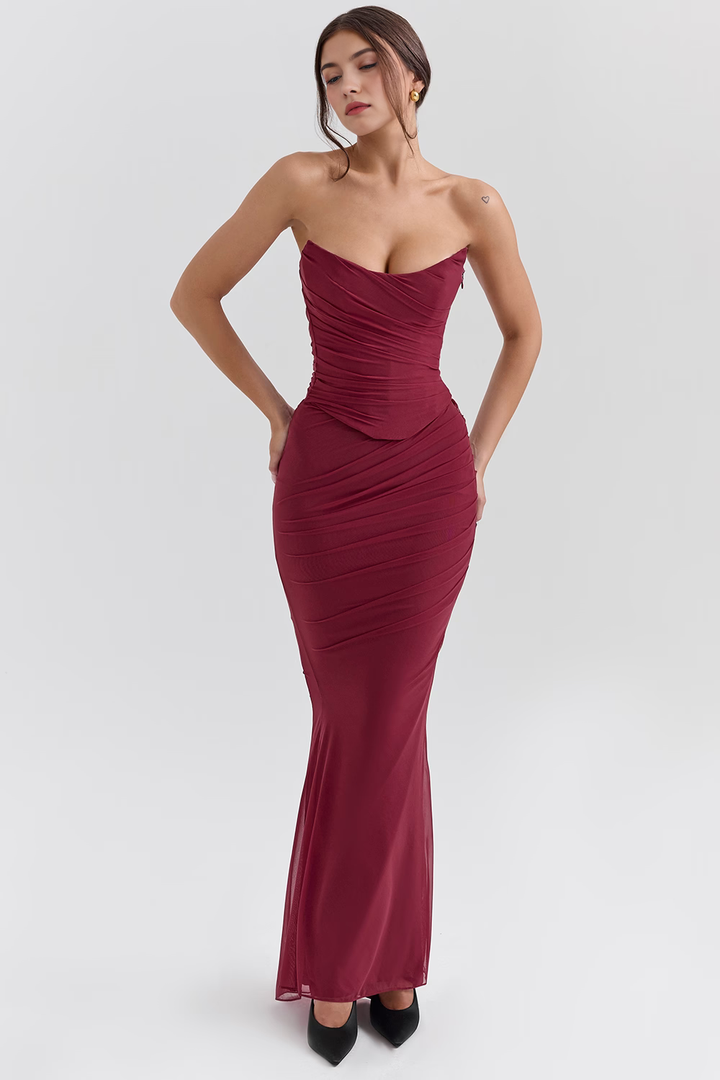 SERAPHINA - Mesh-Corsage