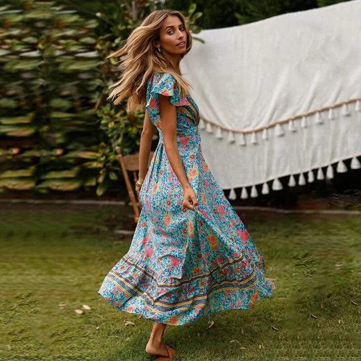 Veronica™ | Maxi Jurk met Hoge Splits