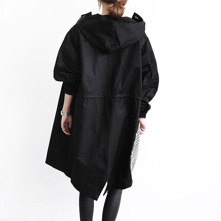 Elena - Trenchcoat met Capuchon
