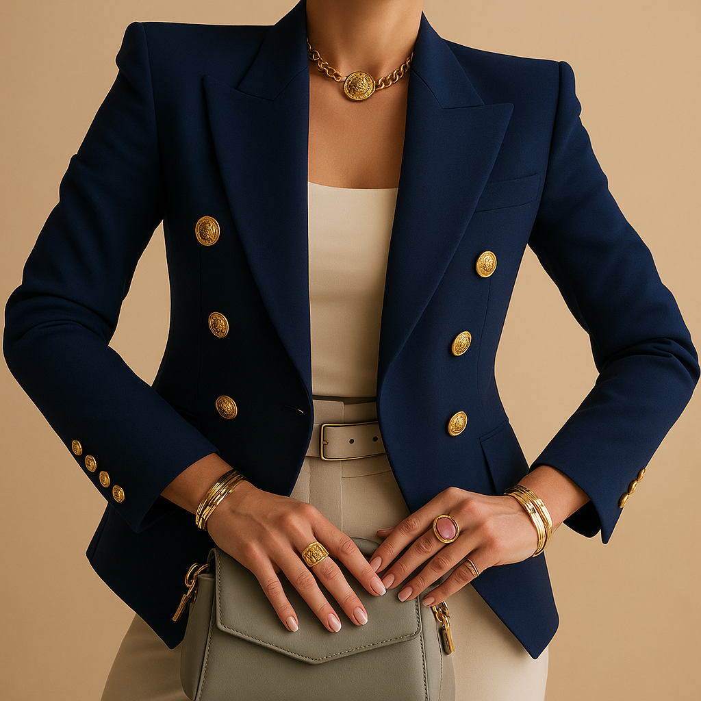Vermeer™ | Elegante lange blazer voor dames