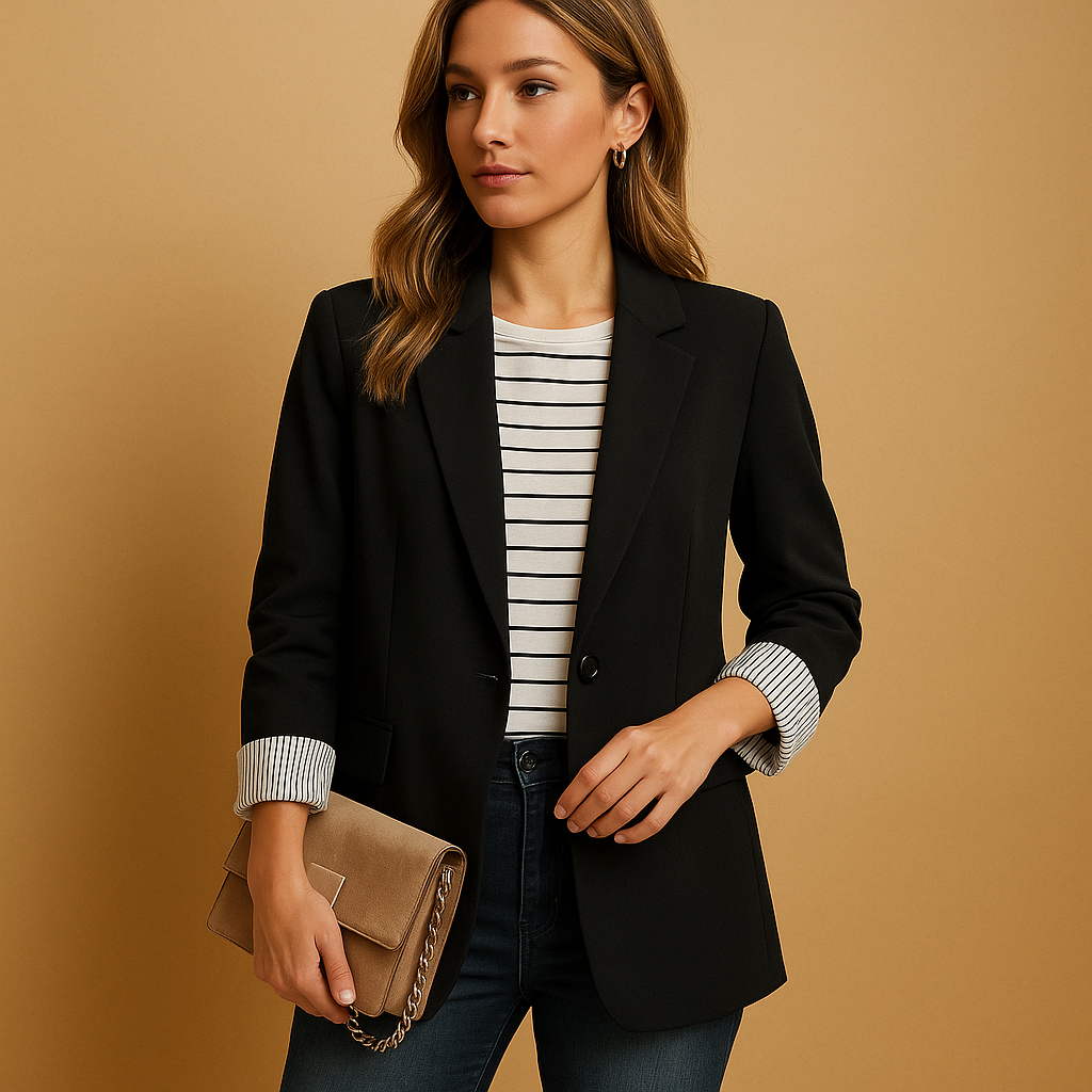 Vermeer™ | Lichtgewicht blazer met lange mouwen voor dames