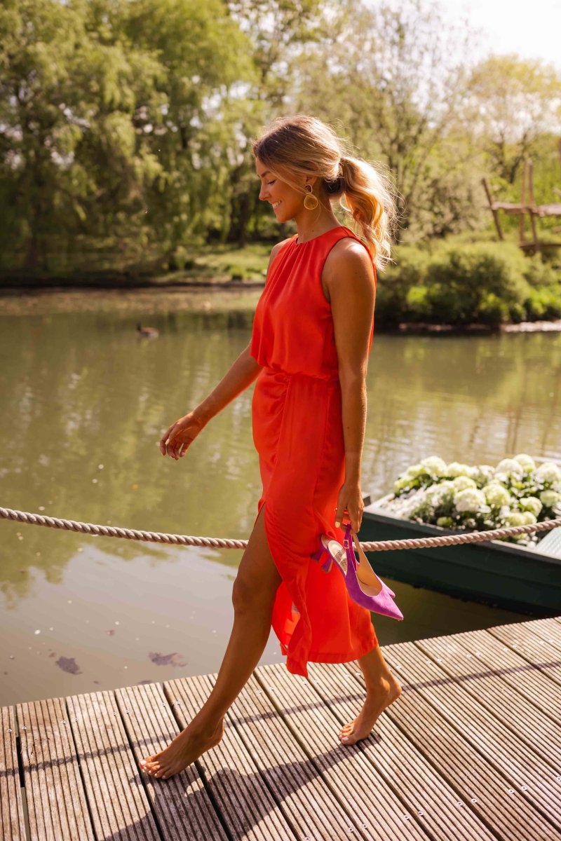 Lisa™ | Midi Zomerjurk