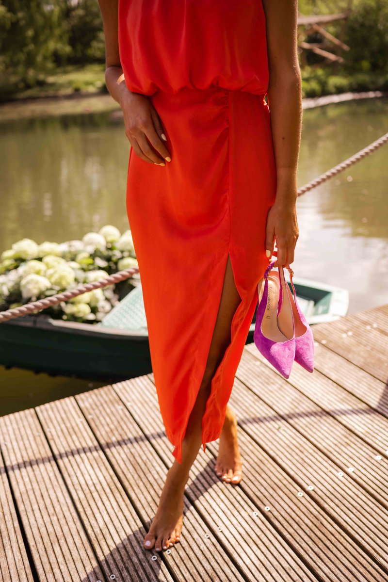 Lisa™ | Midi Zomerjurk
