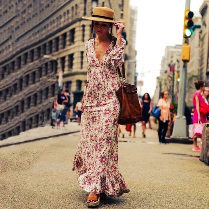 Ilse™ | Maxi Jurk in Ibiza Stijl